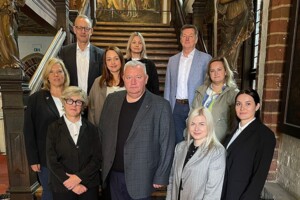 „Im Zeichen von Freundschaft und Zusammenarbeit“: Delegation aus der Solidaritätspartnerstadt Bila Tserkva zu Besuch in Lüneburg